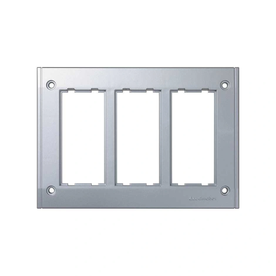 ramka 3-modułowa do puszki SBM350, 6x K45; aluminium