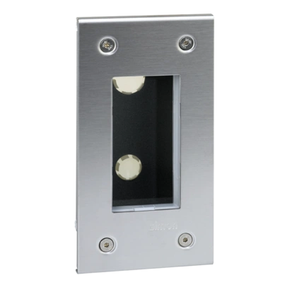 Obudowa podtynkowa S500 METAL 1-modułowa, 2x K45; kompletna
