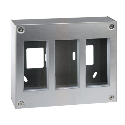 Obudowa natynkowa S500 METAL 3-modułowa, 6x K45; kompletna