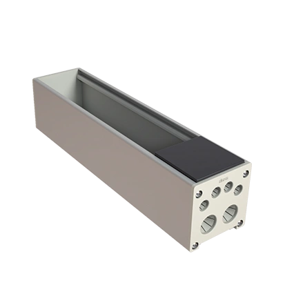 Ofiblok Compact podstawa 4x K45 (45x45mm); szary grafit
