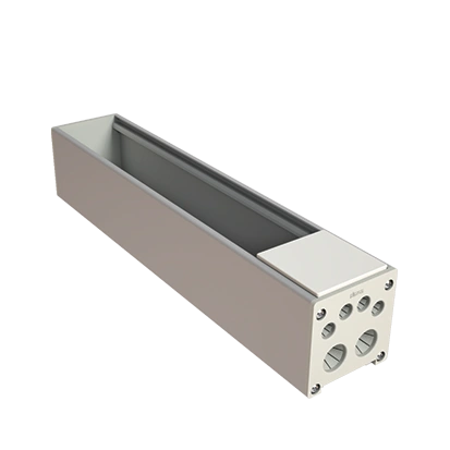 Ofiblok Compact podstawa 5x K45 (45x45mm); czysta biel