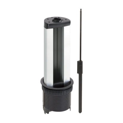 Teleblok podstawa 5x K45 (45x45mm) - automatycznie wysuwana z teleskopem gazowym