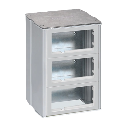 Metalowa miniwieża 12x K45; aluminium