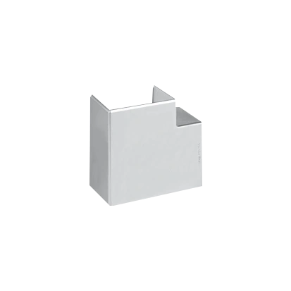 Kąt prosty, płaski Cabloplus 185x55mm; aluminium