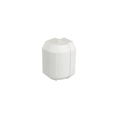 Regulowany kąt zewnętrzny ABS Cablomax 130x55mm; czysta biel