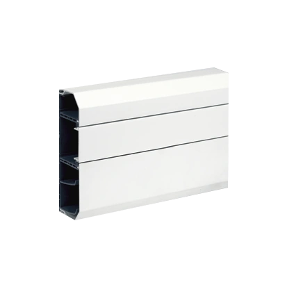 Kanał PVC Cablomax 170x55mm, długość 2 mb, cena za 1mb; czysta biel