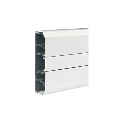 Kanał PVC Cablomax 210x55mm, długość 2 mb, cena za 1mb; czysta biel