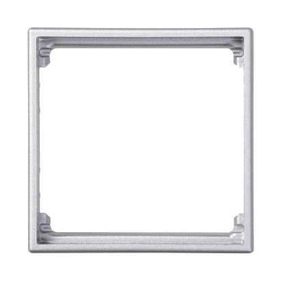 Adapter S500 na 1 moduł K45 (45x45mm); aluminium