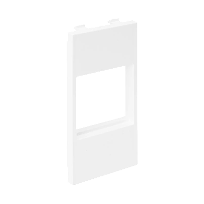 Adapter CIMA na 1 moduł K45 (45x45mm); czysta biel