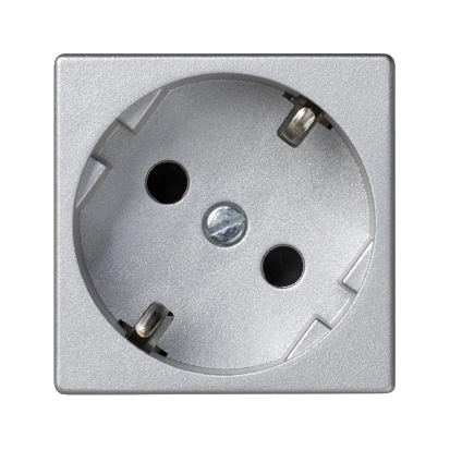 gniazdo K45 SCHUKO 16A/230V~; aluminium