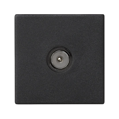 Płytka K45 gn. TV męskie 45x45mm + wkład; szary grafit