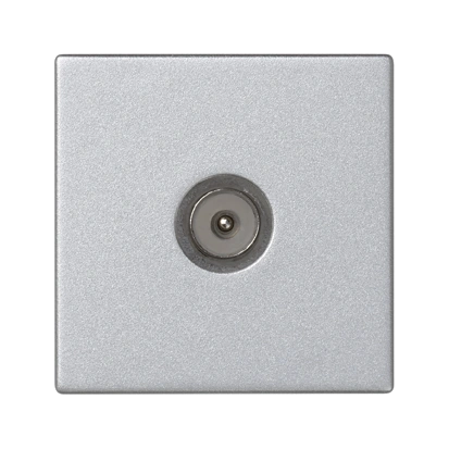 Płytka K45 gn. TV męskie 45x45mm + wkład; aluminium
