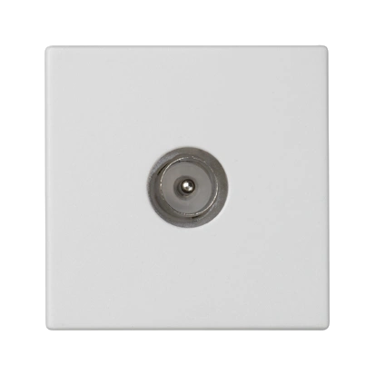 Płytka K45 gn. TV męskie 45x45mm + wkład; czysta biel