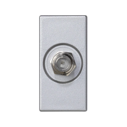 Płytka K45/2 gn. SAT (F) żeńskie 22,5x45mm + wkład; aluminium