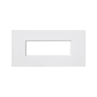 Pokrywa K45 do szybkozłącza 5-polowego 45x90mm (2x K45); czysta biel