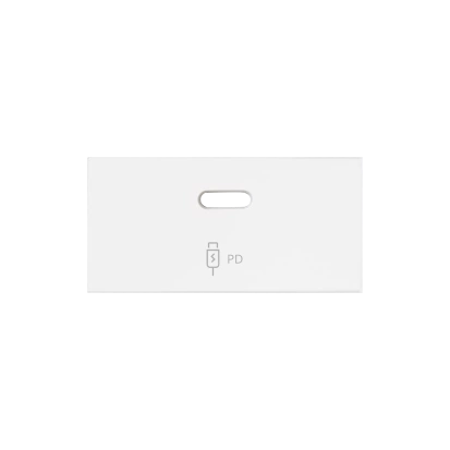 SIMON 100 Pokrywa ładowarki USB C dla ref.10000382-039, biały mat [1]