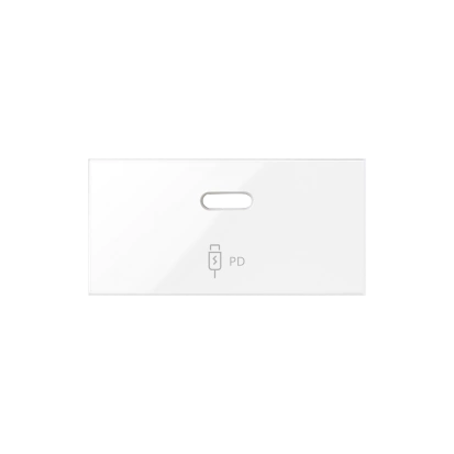 SIMON 100 Pokrywa ładowarki USB C dla ref.10000382-039, biały [1]