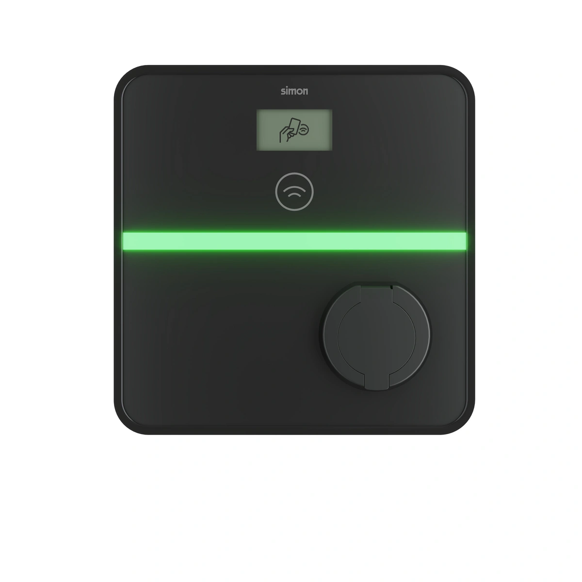 SIMON XENON Ładowarka Samochodowa ścienna/totem, 3 fazy, 22 kW, 1 punkt ładowania, gniazdo T2, RS-485, Ethernet, Wifi, Bluetooth, opcjonalny modem LTE, RFID, MID [1]