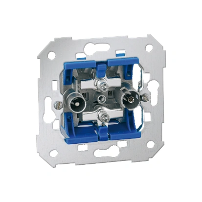 SIMON 82 Mechanizm gniazda antenowego RTV-SAT końcowe tłum.:2dB [10]