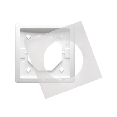 BASIC STANDARD ramka 1-krotna z uszczelką IP44, biały [20]