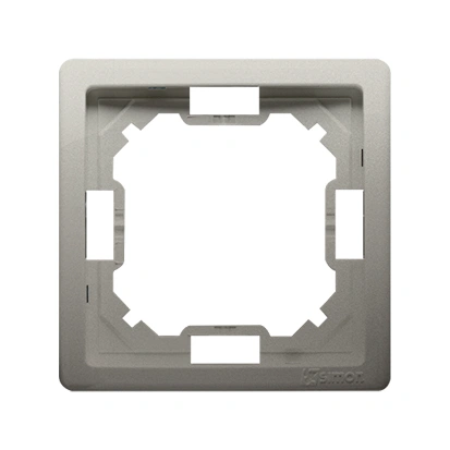 BASIC STANDARD Ramka 1-krotna, satynowy met. [40]