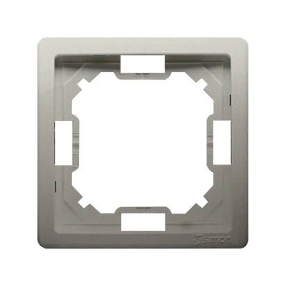 BASIC STANDARD ramka 1-krotna, satynowy met. [40]