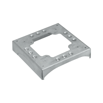 Podstawa 1-wycięcie 130x18 i 3 nacięcia 85x18 aluminium