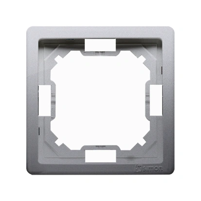 BASIC STANDARD Ramka 1-krotna, stal inox [40]