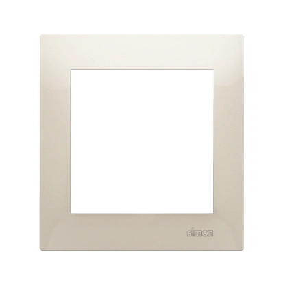 Simon 54 PREMIUM ramka 1-krotna, kremowy [40]