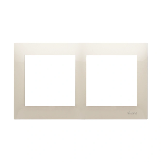 SIMON 54 PREMIUM Ramka 2-krotna, kremowy [25]