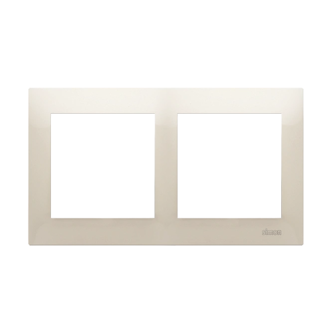 Simon 54 PREMIUM ramka 2-krotna, kremowy [25]