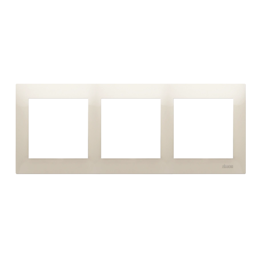 Simon 54 PREMIUM ramka 3-krotna, kremowy [20]