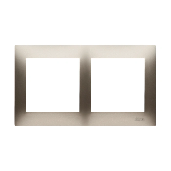 SIMON 54 PREMIUM Ramka 2-krotna, złoty mat [25]