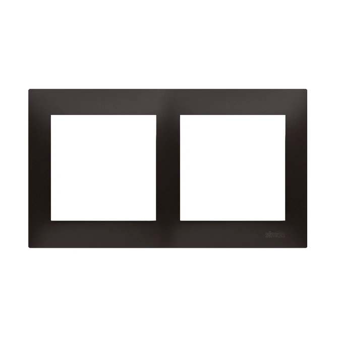 SIMON 54 PREMIUM Ramka 2-krotna do puszek karton-gips, antracyt [25]
