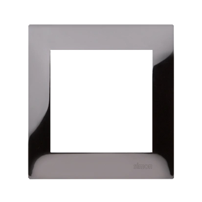 Simon 54 PREMIUM ramka 1-krotna metalowa, ciemna stal [15]
