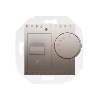 Simon 54 Regulator temperatury z czujnikiem wewnętrznym, złoty mat [10]