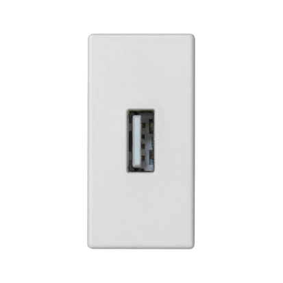 Płytka K45/2 złącza USB typ A żeńskie 22,5x45mm