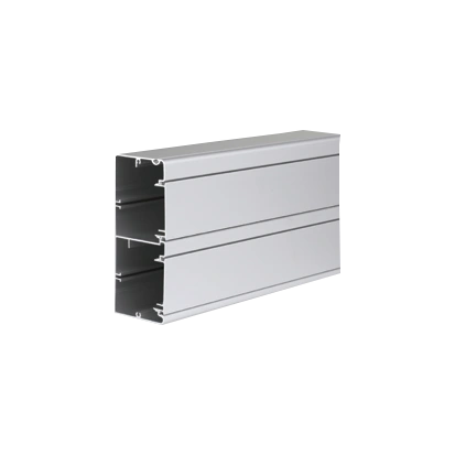 CABLOPLUS Kanał 2-kom. Cabloplus ALU 130x55mm, dł. 2 mb aluminium