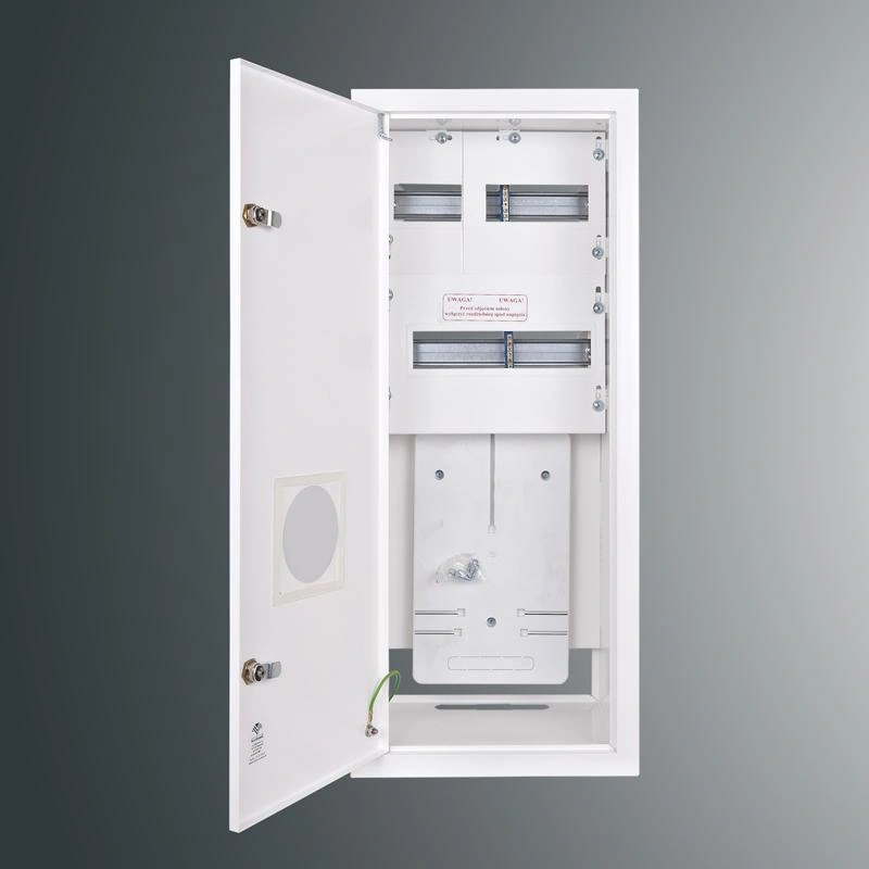 Rozdzielnica p/t licznikowa RW 24NN T3F+23S 737x288x220; pełne drzwi; z.p.9081; IP30; RAL9003