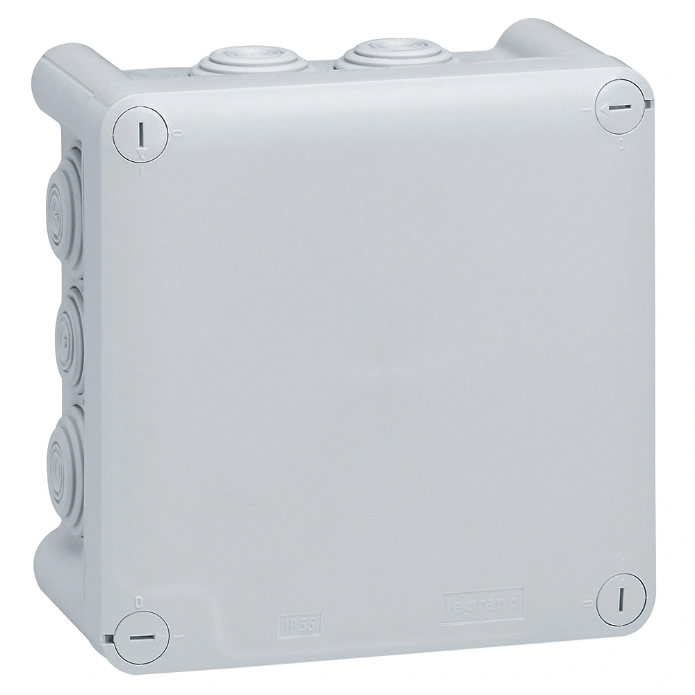 PLEXO puszka 130x130x74 10 przepustów