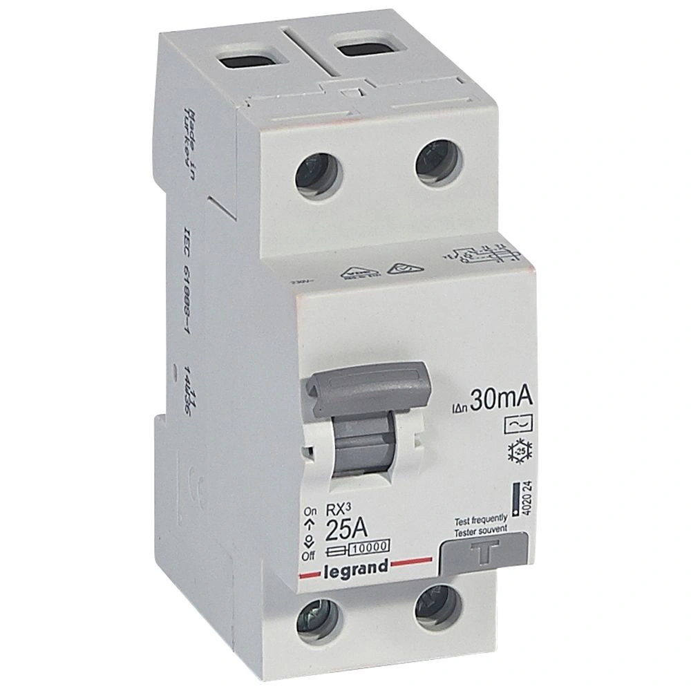 P-302 25A/30mA AC wyłącznik różn.prąd. RX3