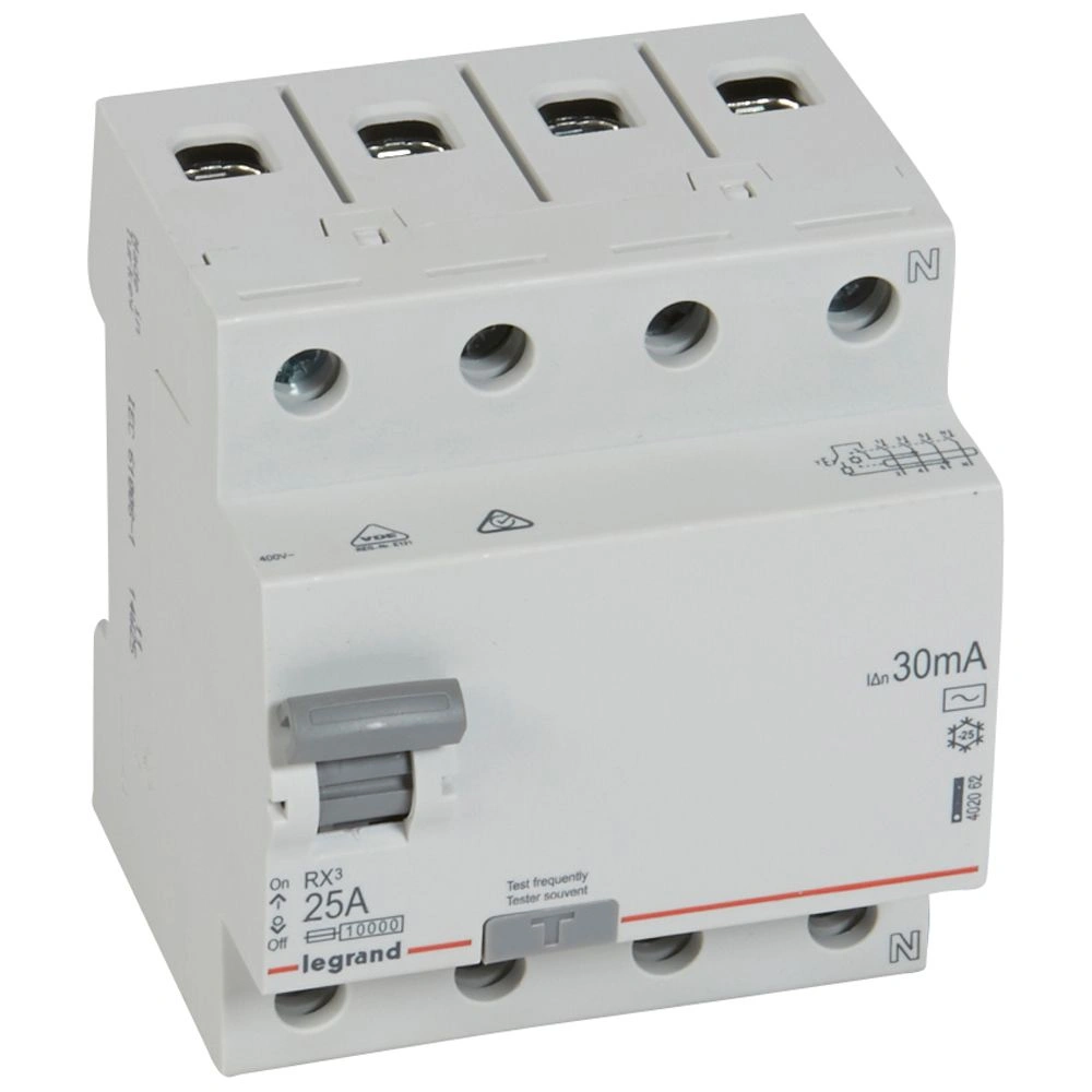 P-304 25A/30mA AC wyłącznik różn.prąd. RX3