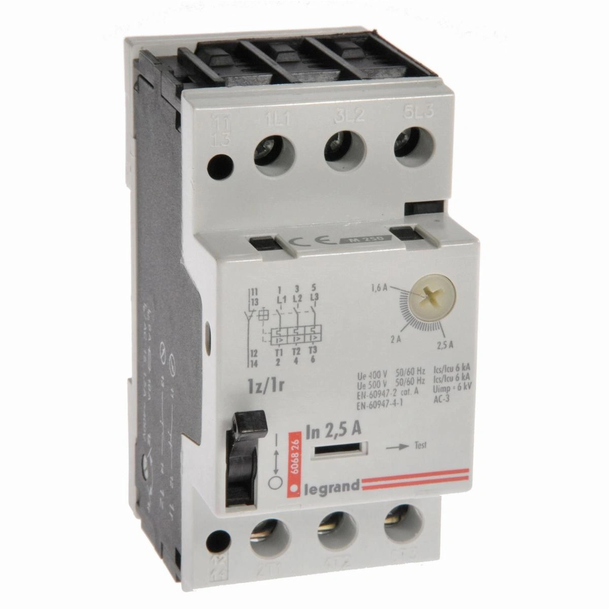 wyłącznik siln.M-250 1z/1r 2.5 A