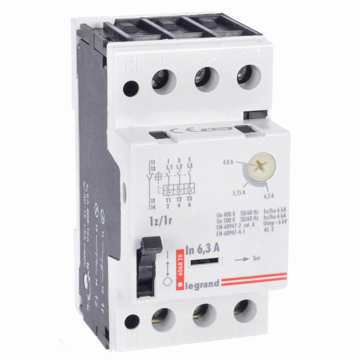 wyłącznik M250 1Z/1R 6,3 A, Legrand