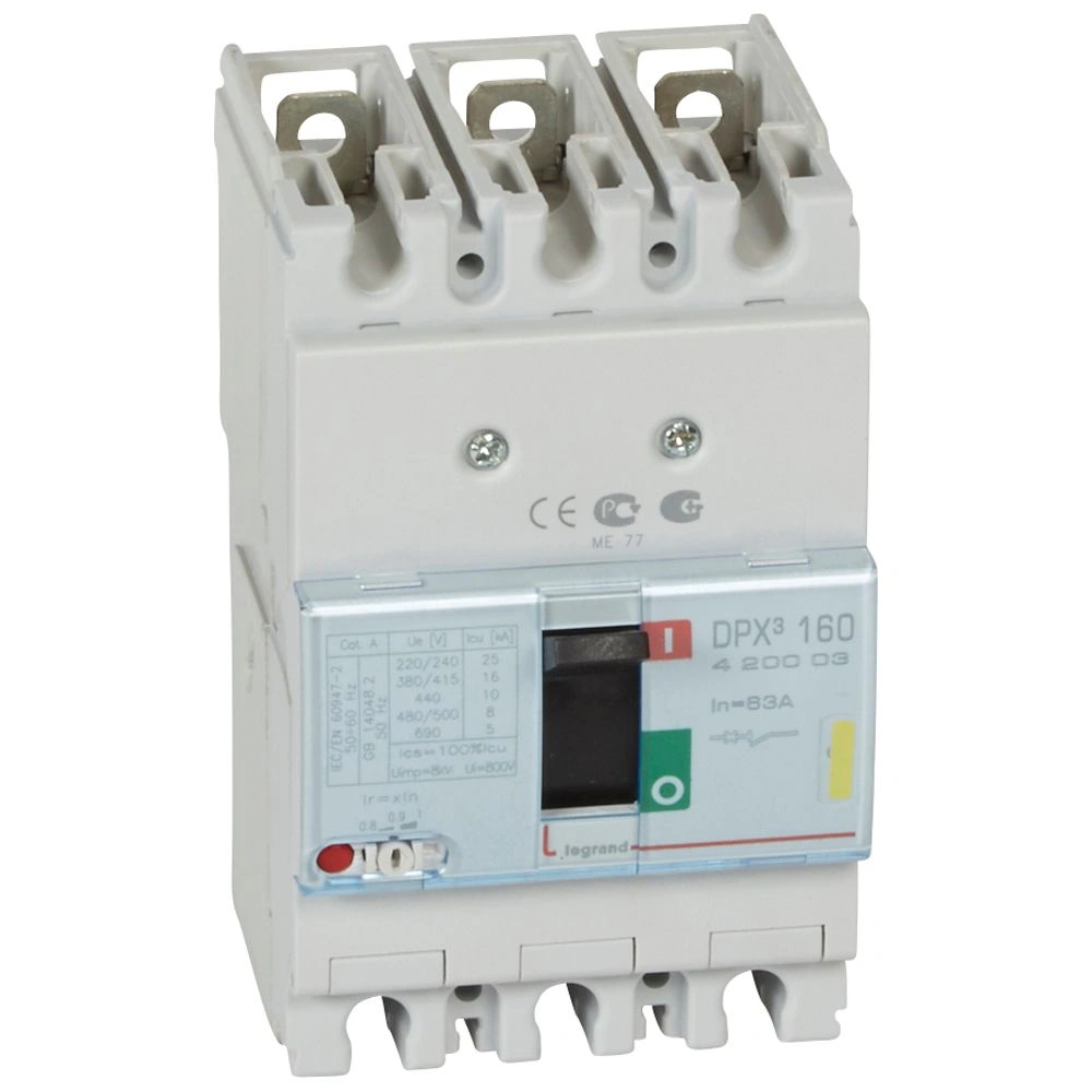 DPX3 160 63A, 3P, 16kA wyłącznik mocy