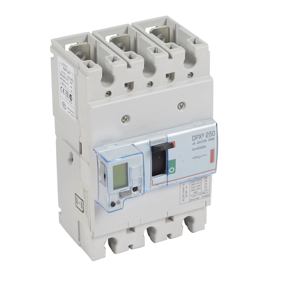 DPX3 250 EL 3P 250A 36KA