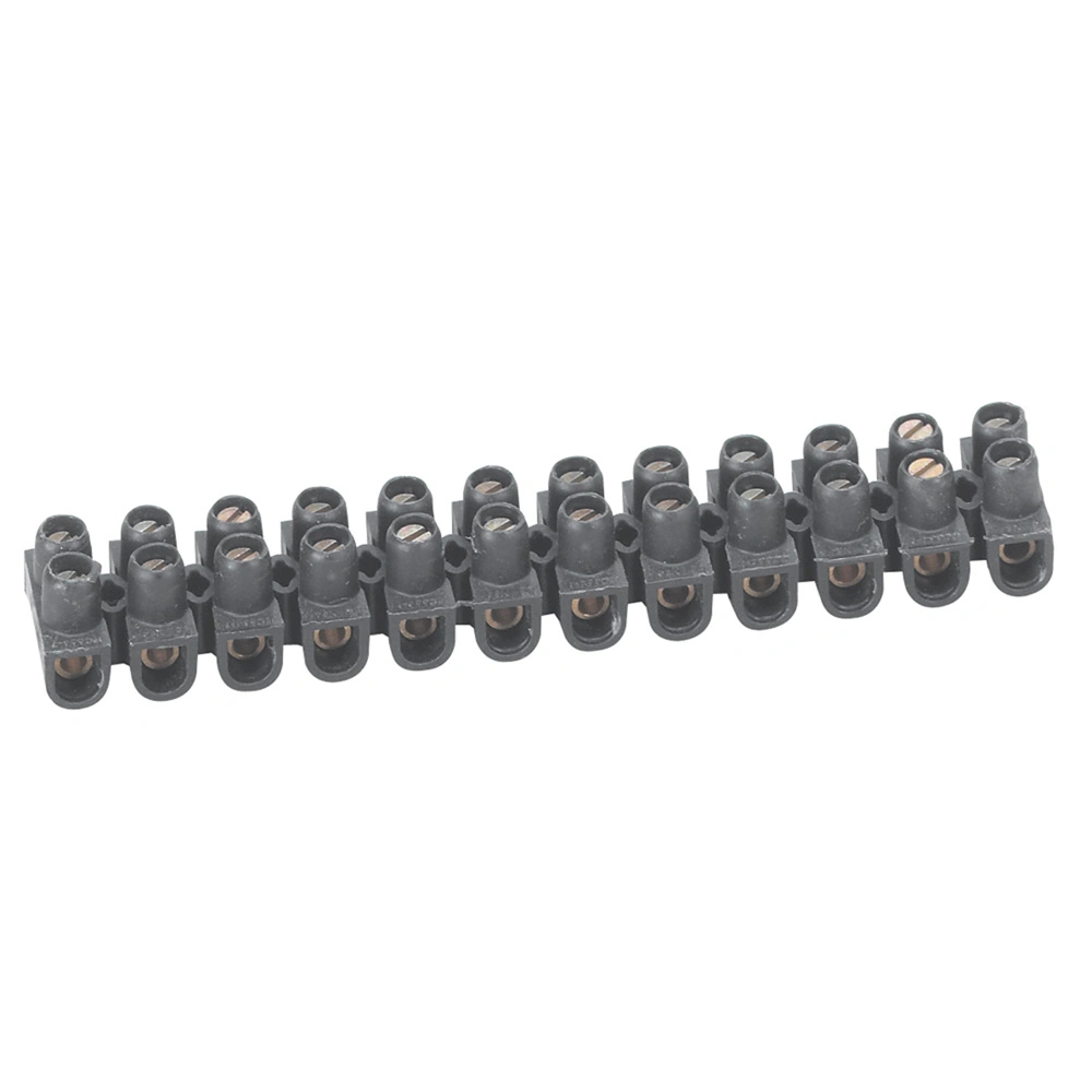 Listwa zaciskowa 12P 6mm2 czarna