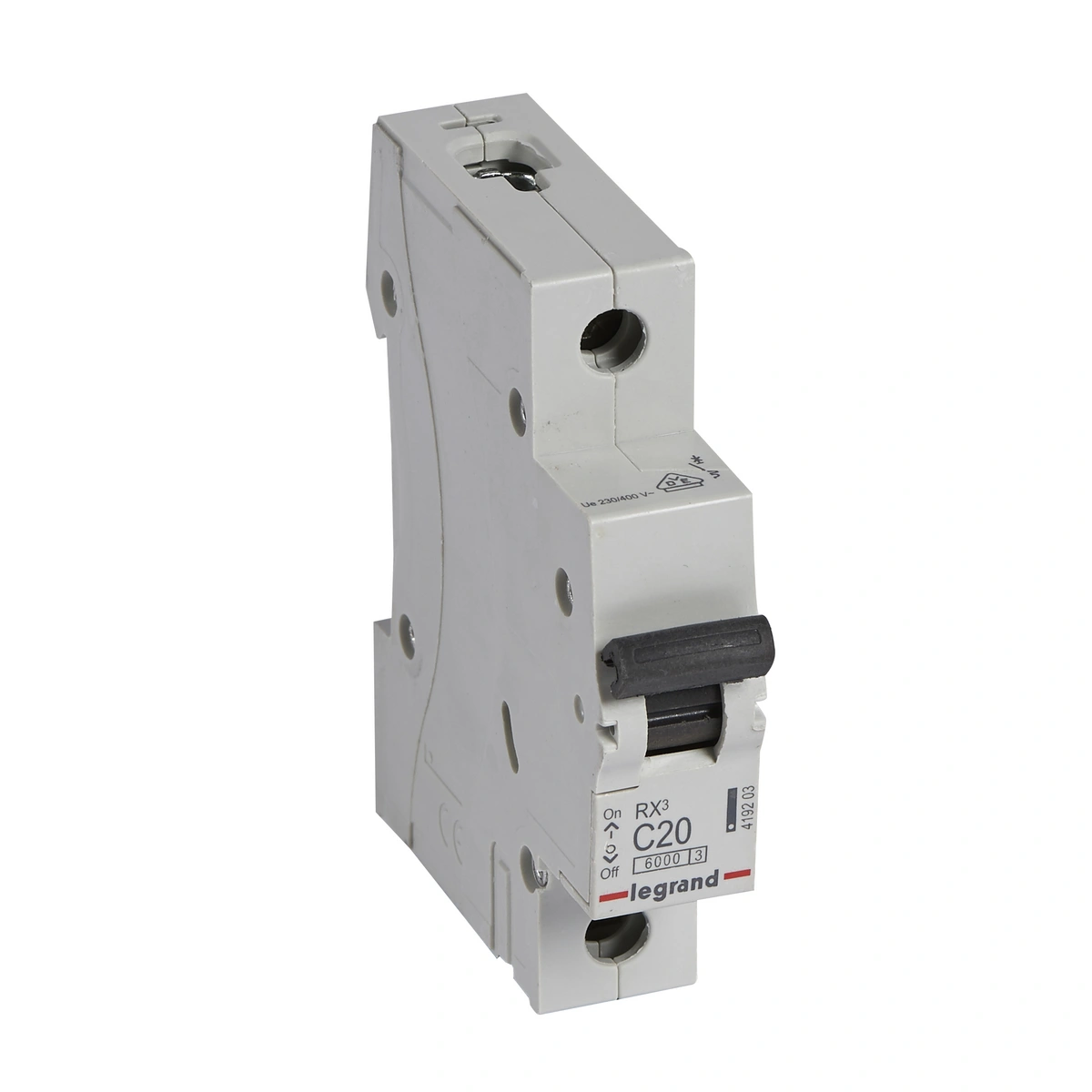 wyłącznik nadprądowy RX3 1P C 20A 6000A, Legrand