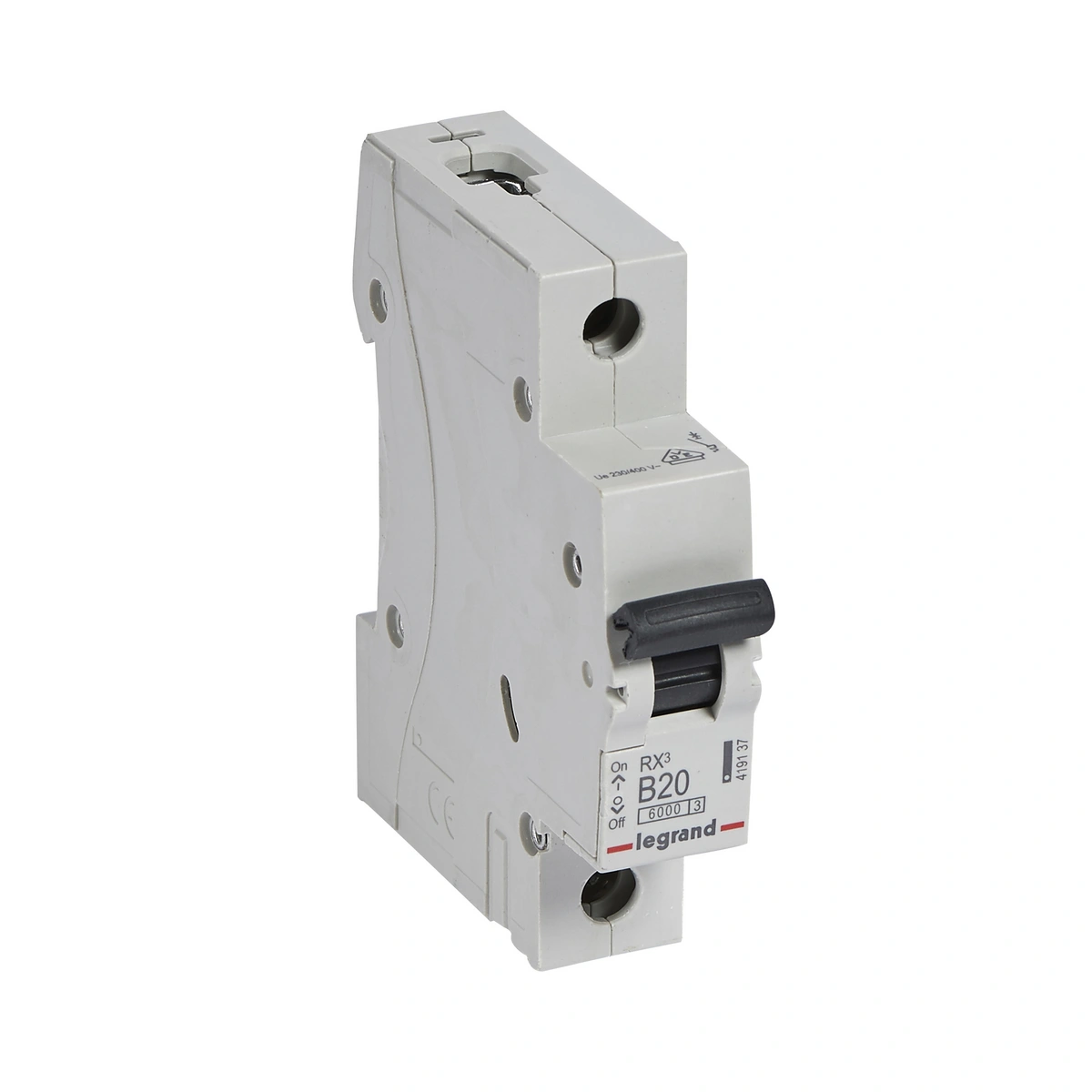 wyłącznik nadprądowy RX3 1P B 20A 6000A, Legrand