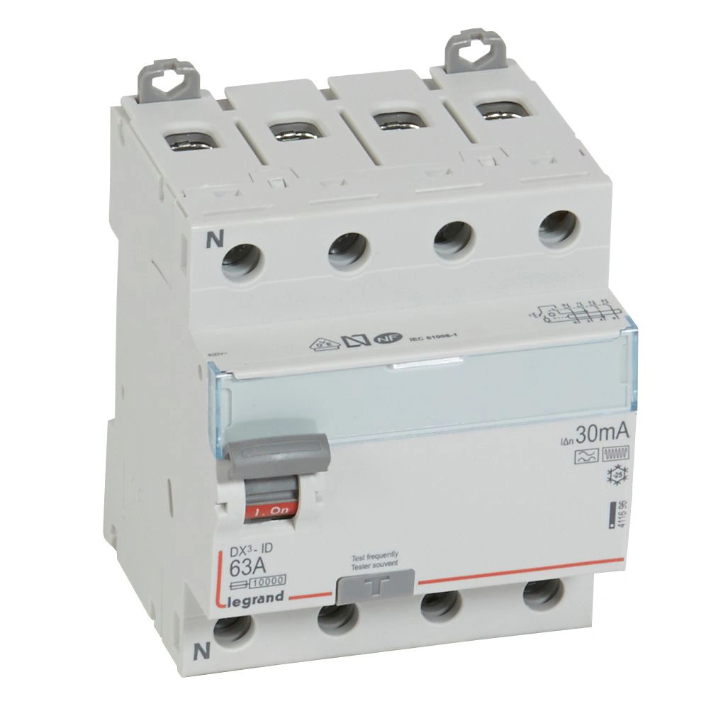 P-304 63A/30MA 4P F (HPI), DX3 Legrand